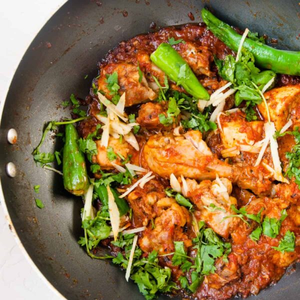 Chicken Kadahi with Bone